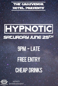 Hypnotic at the g 25th of june