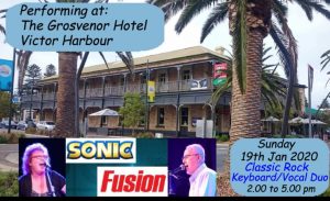 Sunday afternoon sessions at Grosvenor Hotel Victor Harbor